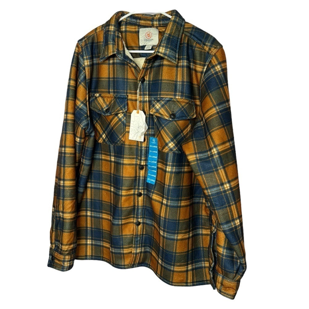 CloudVeil Flannel Shirt Jacket XXL New with Tags